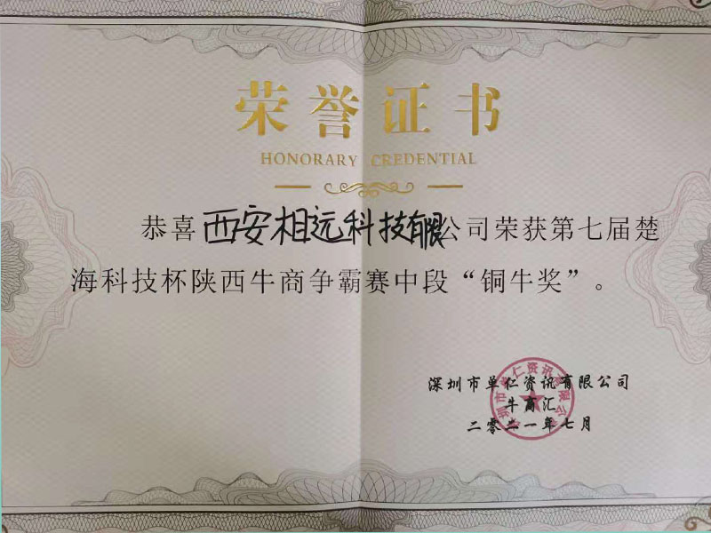 銅牛獎(jiǎng)